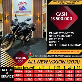 ALL NEW VIXION 2021 BAYAR VIA SHOPEE TOKPED KREDIVO INDODANA AKULAKU