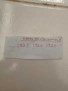 Nomor Cantik mudah di Hapal