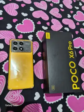 POCO X6 PRO YELLOW 12/512, MASIH GARANSI
