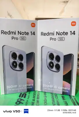 Xiaomi Redmi Note 14 Pro 5G 8GB/256GB,Baru,Segel Box,Garansi,Original