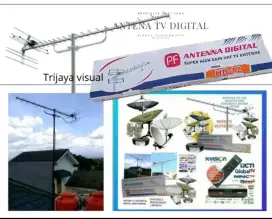Ahli pemasangan antena TV digital dan service setting parabola