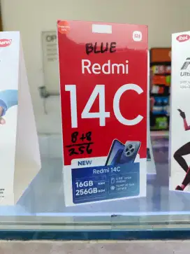Xiaomi Redmi 14C 8GB+8GB/256GB,Baru,Segel Box,Garansi Resmi,Original,