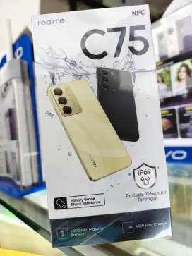 Realme C75 8GB+16GB/256GB,Baru,Segel Box,Garansi Resmi,Original