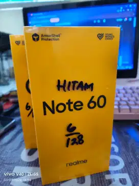 Realme Note 60 6GB+6GB/128GB,Baru,Segel Box,Garansi Resmi,Original
