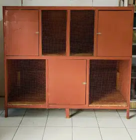 DI JUAL KANDANG :
Kucing - Dogi - Kelinci 
+- P.300 L.200. T250