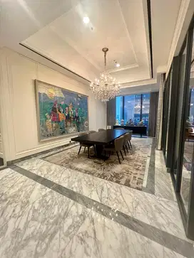 THE LANGHAM RESIDENCES SUPER LUXURIOUS PENTHOUSE 4 BR SEMI FURNISHED