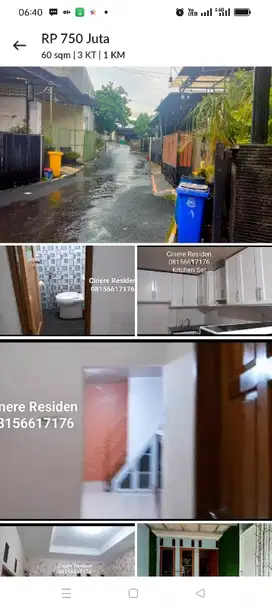 Jual Rumah Full Renov Cinere Residence blok G Limo Depok