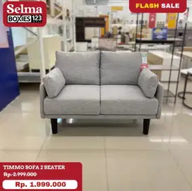 Sofa 2 dudukan murah bisa cicilan