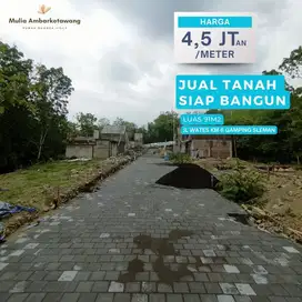 Dijual Tanah Kavling di Sleman Dekat Pasar Hewan Gamping