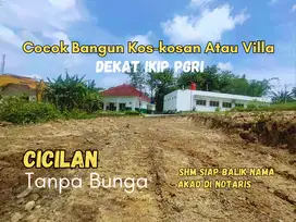Dekat IKIP PGRI, Tanah Dijual Cocok Untuk Kost, Villa, Atau Hunian