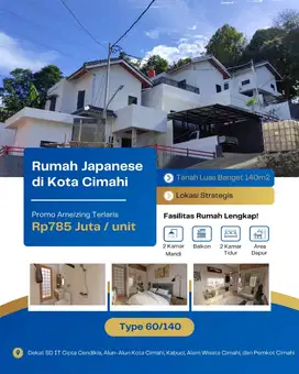 Rumah Jepang Tanah Luas Cimahi