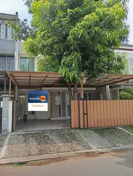 rumah Citragrand Cibubur masih ada taman belakang. 3 kamar