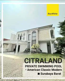 Rp.5 M-an PRIVATE Pool Rumah Citraland Woodland - Alam Hijau -Eastwood