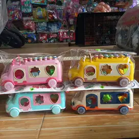 mainan anak bus xylophone