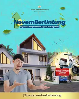 Rumah Murah Yogyakarta Nuansa Villa One Gate Sistem Jalan Wates Km 6