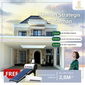 Rumah 2 M an Super Mewah Yogyakarta Include Private Pool