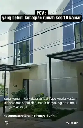 Depan kampus UPN dan samping RSUD Surabaya Timur
