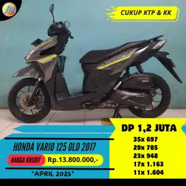 JUAL CEPAT HONDA VARIO 125 OLD 2017 CASH/KREDIT BERGARANSI FREE SERVIS