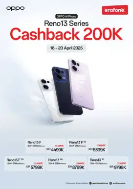 HOT PROMO OPPO RENO 13 SERIS