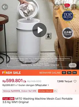 Mesin Cuci Portable MITO