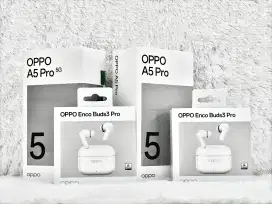 Oppo A5 Pro 5G 16/256 New Segel Garansi Resmi Oppo Free Encobuds 3 Pro