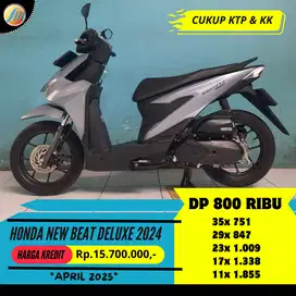 DP 800RIBU HONDA NEW BEAT DELUXE 2024 ANGSURAN SANGAT RENDAH KTP+KK