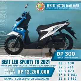 modal KTP & KK dan uang 300k sudah bisa milikin BEAT SPORTY TH 2021
