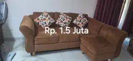 Sofa 3 + 1 seater custom made