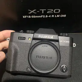 MULUS Fujifilm X-T20 Body Only Fuji XT20 Fullset Box Hitam FFID