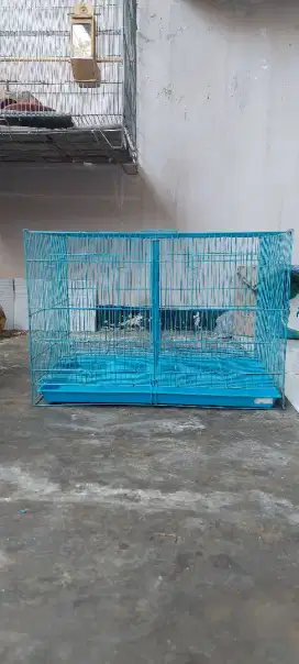 Kandang kotak sekat lovebird