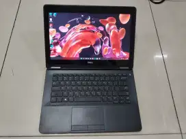 Dijual laptop Dell intel i5-6300 Keybod nyala Layar sentuh Ram 8GB SSD