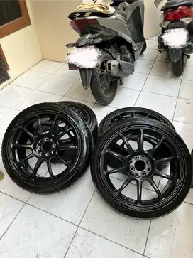 Velg Hsr Zero R17 Hitam