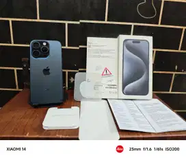 iPhone 15 Pro 128Gb iBox Mulus Normal Bisa TT