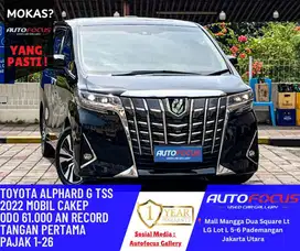 Tdp25JT Pajak 2026 Toyota Alphard 2.5 G TSS Hitam Metalik nik 2022