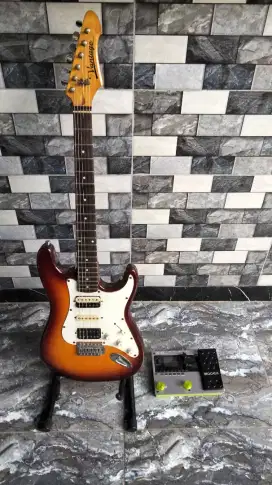 Jual efek gitar moeer ge 150 + gitar listrik original Vantage