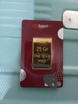 Jual Emas 25 Gram Galeri 24