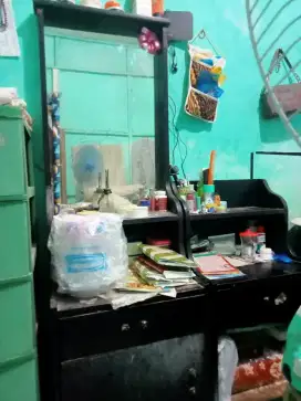 Jual Lemari rias n meja sudut jati n marmer antik
