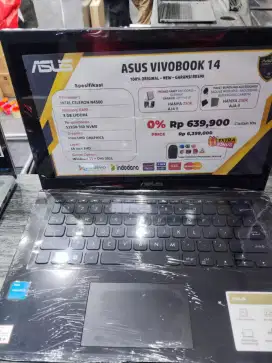 Cicilan bunga 0% laptop Asus vivobook 14
