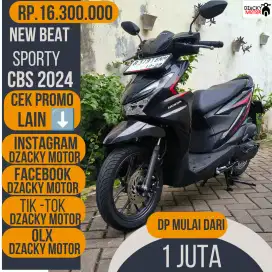 ALL NEW BEAT SPORTY CBS 2024 SECOND LIKE NEW KM:832