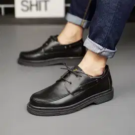 Ready stock sepatu pantofel kasual pria size 39-43 original bandung