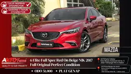 New Mazda6 Mazda 6 Elite Full Spec Red On Beige NIK 2017 Full Original