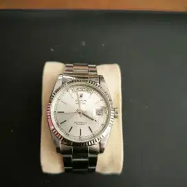 Jam Cyma Day Date Classic Flute Bezel Automatic