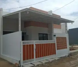 KANOPI BESI GALVANIS 4X6 ATAP ALDERON DOUBLE