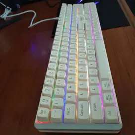 Keyboard Mechanical Robot Workmate. With RGB light. red switch