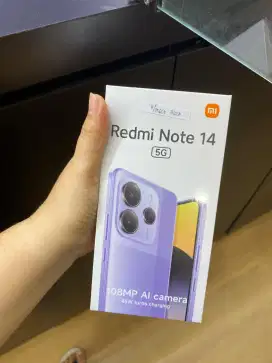 REDMI NOTE 14 5G RAM 8/256GB (BARU)