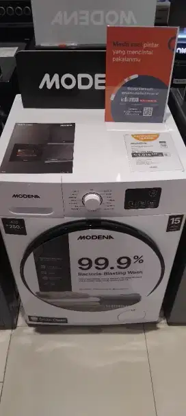 MODENA WASH MACH FL 10,5 KG, SEGAMPANG ITU DENGAN HOMECREDIT