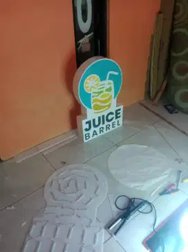 NEON BOX HURUF TIMBUL LAMPU TEMPAT USAHA