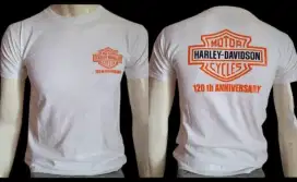 Kaos harley davidson anniversary dan white