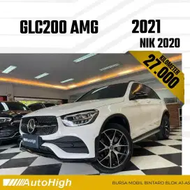 DP10% [Km27.000] GLC200 AMG 2020 White / GLA200 Regis 2021 #AUTOHIGH