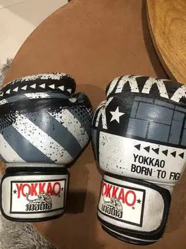 Sarung tinju/gloves boxing muaythai gloves YOKKAO born to fight